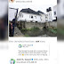 Lagos state Commissioner for Environment and Water Resources shares photo of a house built on a canalThere are rumors that the house will be demolished. 