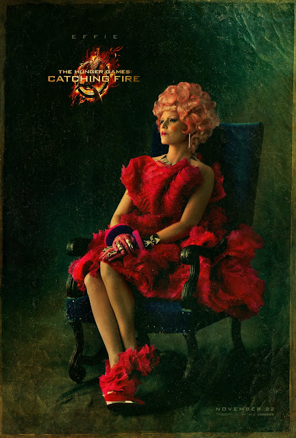 Effie Trinket (Elizabeth Banks) Catching Fire Poster