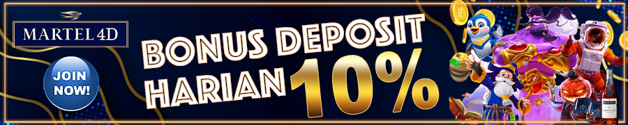 Bonus Deposit Harian 10%