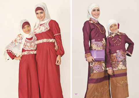 model baju muslim ibu dan anak