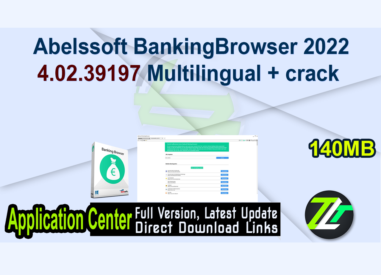 Abelssoft BankingBrowser 2022 4.02.39197 Multilingual + crack 