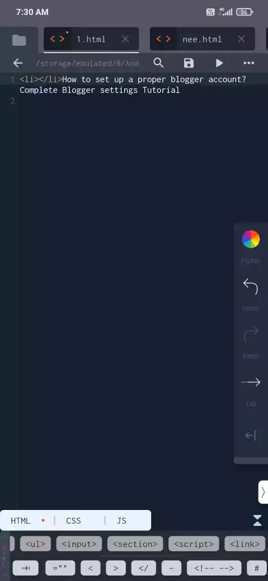editing code trebedit