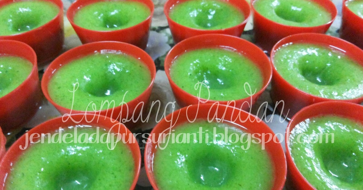 Jom masak: Lompang Pandan untuk minum petang