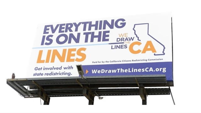 California Redistricting Billboard