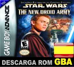 Roms de GameBoy Avance Star Wars The New Droid Army (Español) ESPAÑOL descarga directa