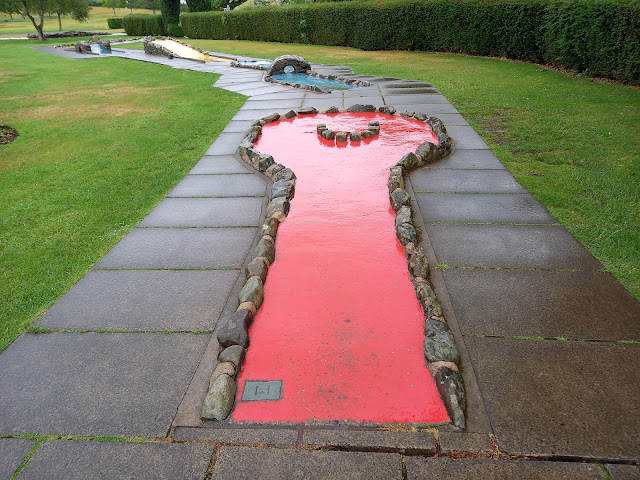 Crazy Golf at Hope Park in Keswick, Cumbria