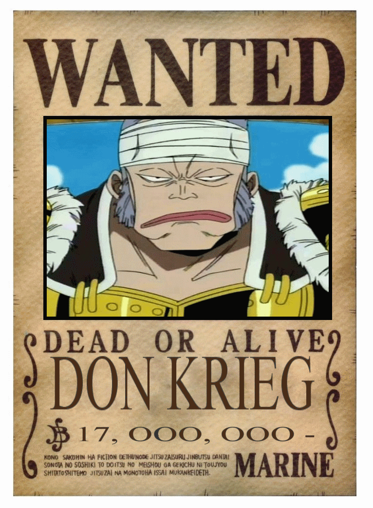 download wanted poster one piece HD part 2 | Animecomzone
