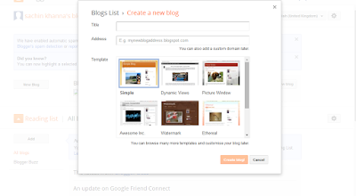 create free website