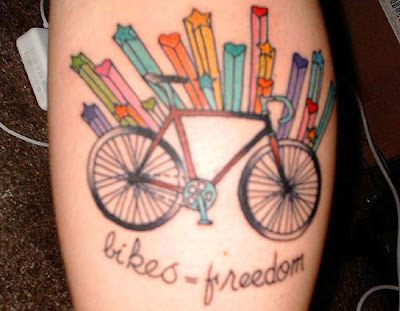 that other people here on this interweb thing have bicycle tattoos