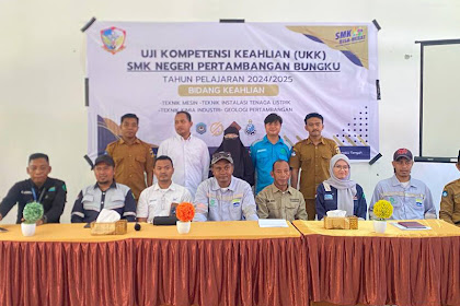 UKK 2025 di SMKN Pertambangan Bungku: Mengasah Keahlian Menuju Dunia Kerja