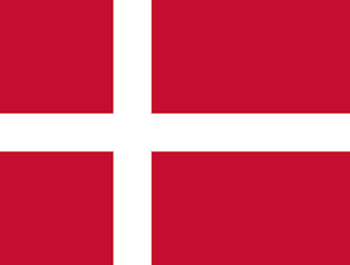 علم دولة الدنمارك :