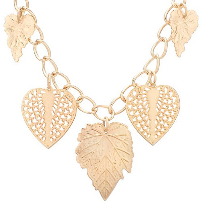 Gold Leaf Necklace