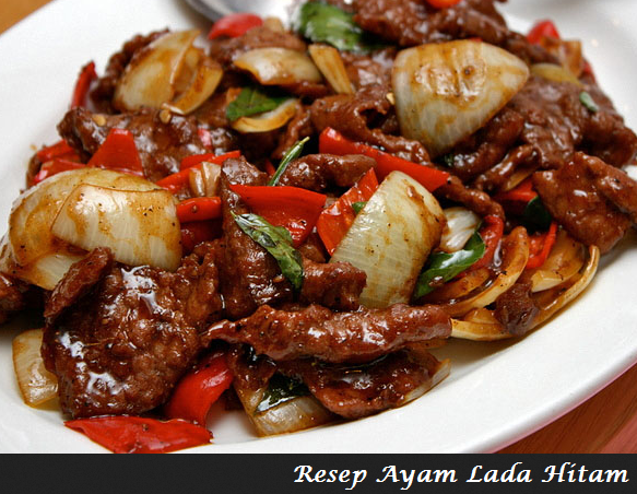 Resep Ayam Lada Hitam  Resep Om
