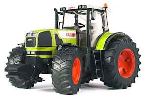 traktor claas urodziny rolnika zielony traktor