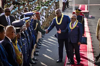 RDC-Rwanda : Tshisekedi plaide sa cause auprès du président comorien