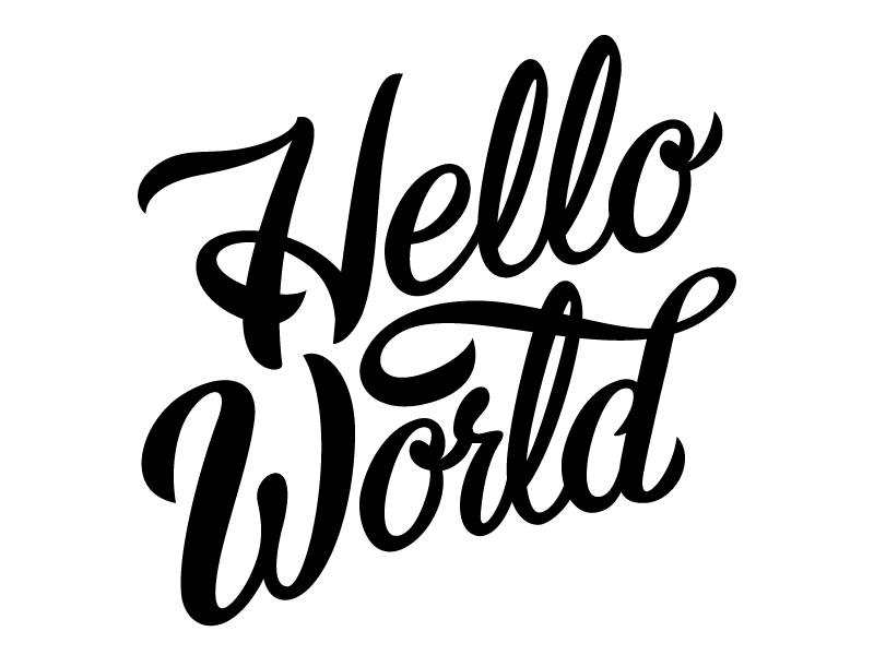 HELLO WORLD!!