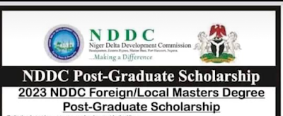 How to Apply for NDDC Foreign/Local Post-Graduate Scholarship for Nigerian Students 2023/2024