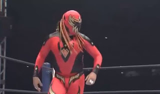 Máscara Dorada (Gran Metalik) en New Japan Pro Wrestling