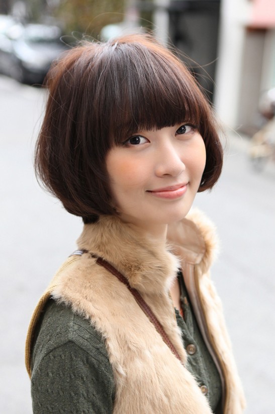 Model Rambut Bob Pendek Korea 2014  trend busana 2014