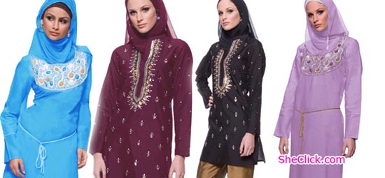 Modern Muslim Dresses Collection For Women !