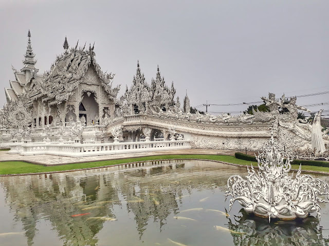 Templo Branco. Chiang Rai. Tailândia