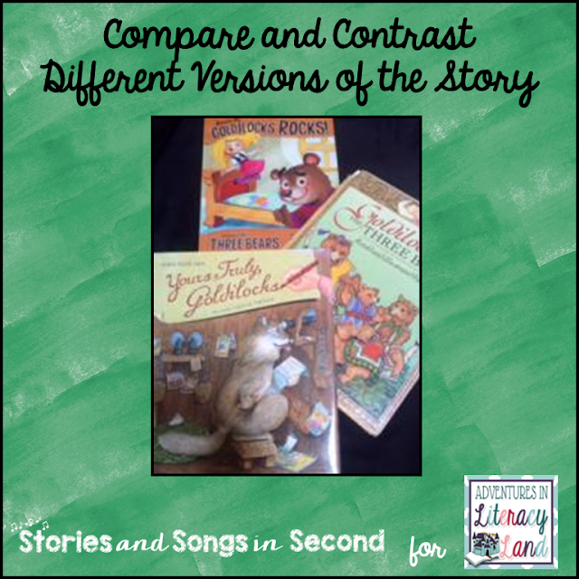 Fairy tales are so much fun! Students will love comparing and contrasting traditional and modern versions of Goldilocks using retelling stick puppets and Reader's Theater poetry!