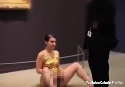 THIS CROSSES THE LINE: FEMALE ARTIST STRIPS NAKED AT SACRED CATHOLIC SITE, LOURDES IN FRONT OF SHOCKED BELIEVERS [PHOTOS]