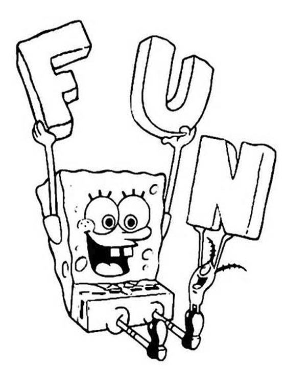 Download Kids Page: Spongebob Coloring Pages for Kids