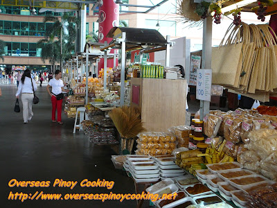 Fiesta Market Central Alley lined with Kiosk