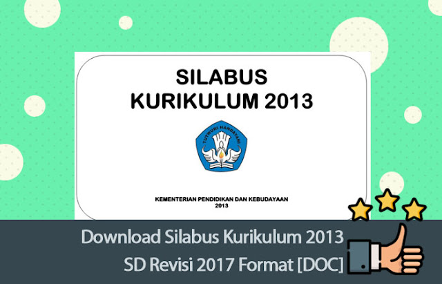 Silabus Kurikulum 2013 SD Revisi 2017