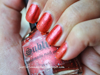 sublime nail polish - Desire swatch