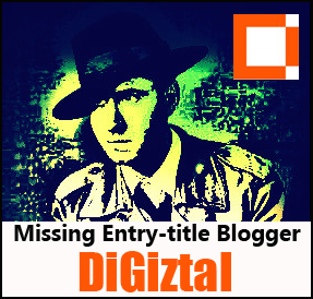 how to fix missing entry-title error for Blooger