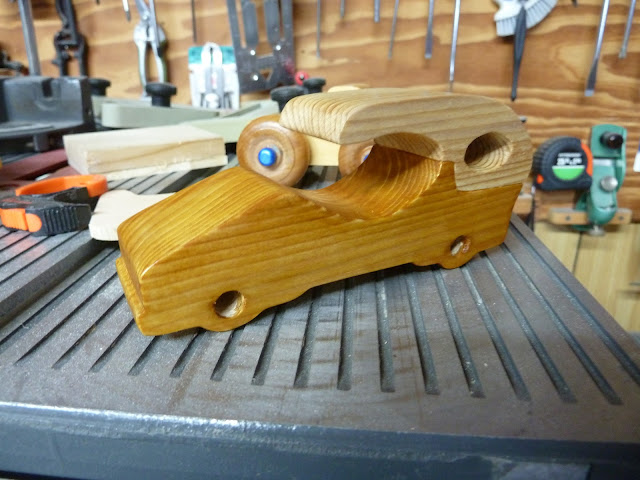 Handmade Wood Toy Car "Speedy Wheels Series" The first Car