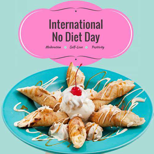 International No Diet Day Wishes Photos