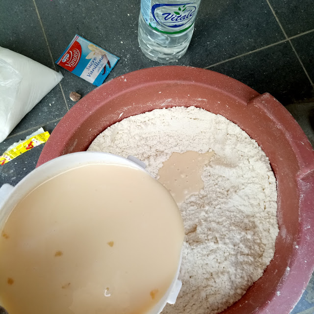 How to Make Cameroonian Chinchin, mix chincnhin at home