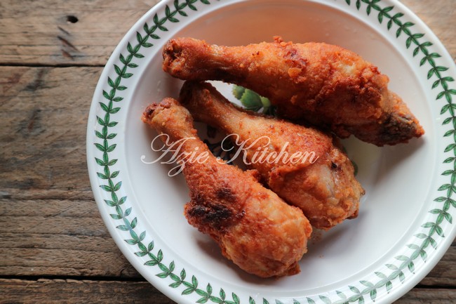 Ayam: resepi ayam goreng rempah azie kitchen