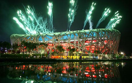 Amazing Beijing Birds Nest Stadium in China_MyClipta