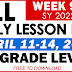DAILY LESSON LOG (Quarter 3: WEEK 9) APRIL 11-14, 2023