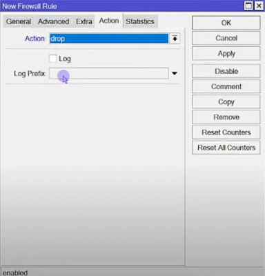 Cara Blokir Ping di Router MikroTik