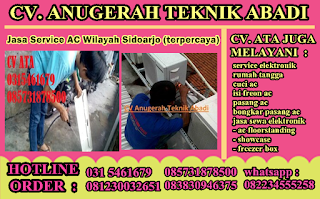 Jasa Service AC Wilayah Sidoarjo (terpercaya)