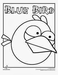 Free Angry Birds Coloring Pages 4