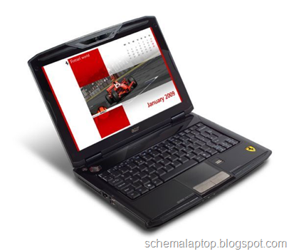 Acer Ferrari 1200, Wistron Ferrari 7 GT, 91.4AB01.001 Free Download Laptop Motherboard Schematics 