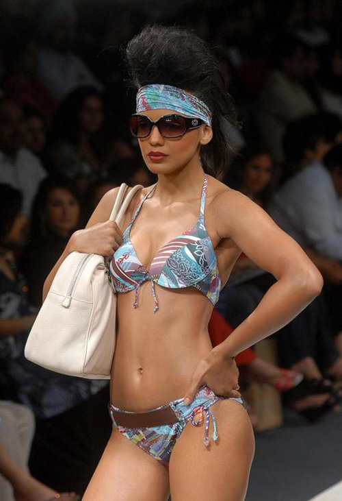 mugdha godse bikini model actress fashion jail