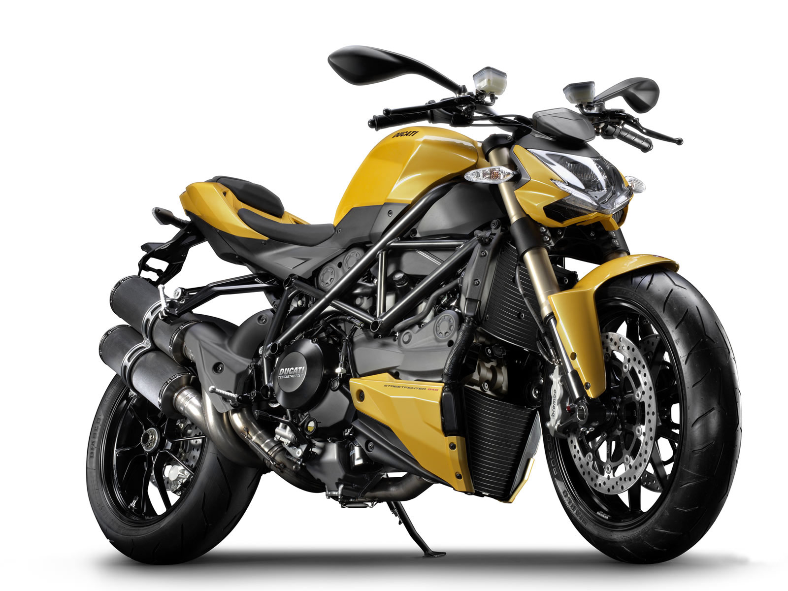 ducati monster blacked out Ducati confirm their 2012 Streetfighter 848 with the first officially 