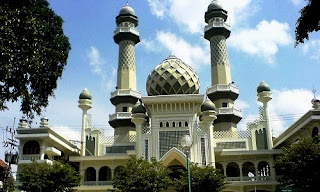 Masjdi Agung Jami Malang Jawa Timur