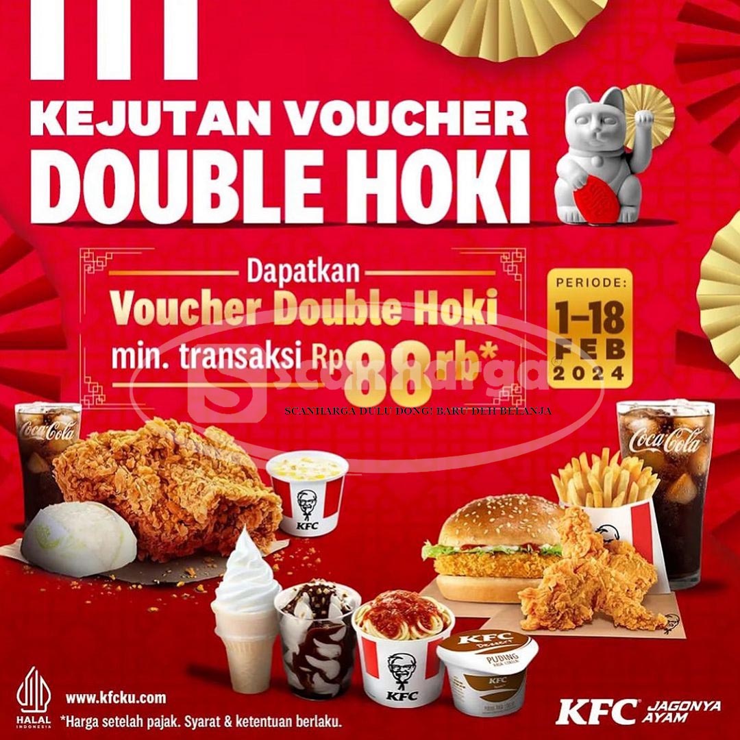 Promo KFC Spesial IMLEK Periode 1 - 18 Februari 2024