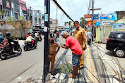 Pemkot Tangsel Putus Kabel dan Potong Tiang Milik Provider Internet