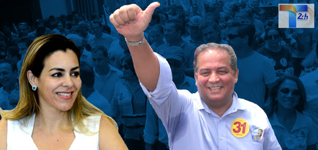 A prefeita de Palmas, Cínthia Ribeiro, apoiará Eduardo Gomes para o Senado