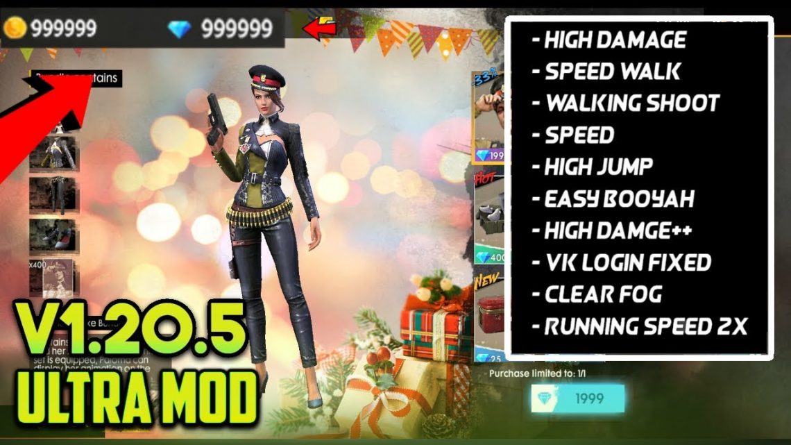 Free Fire Battleground Hack Damage 9999