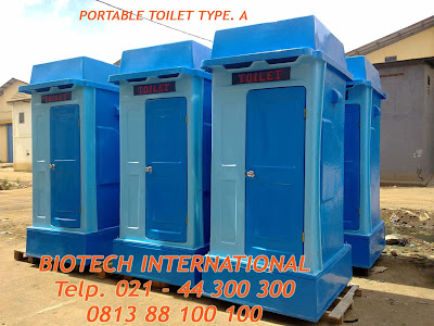 toilet portable fibreglass, flexible toilet frp, wc sementara, wc proyek, toilet praktis, closet duduk, urinoir, toto, septic tank biotech